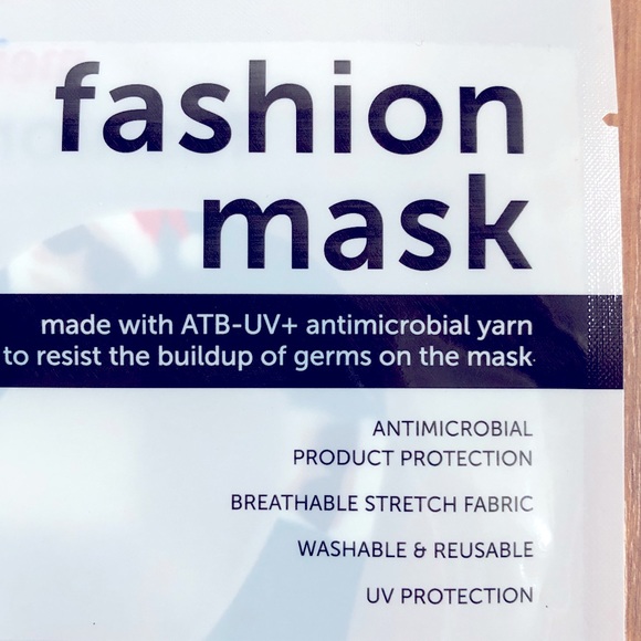 3/$10 NEW Santa Face Mask Green Medium UNISEX ATB-UV+ Kids - Picture 3 of 11